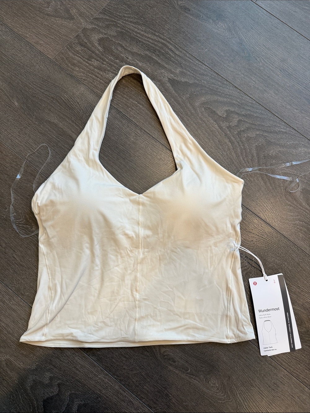 Nulu Halter Tank Wundermost Top size L NWT